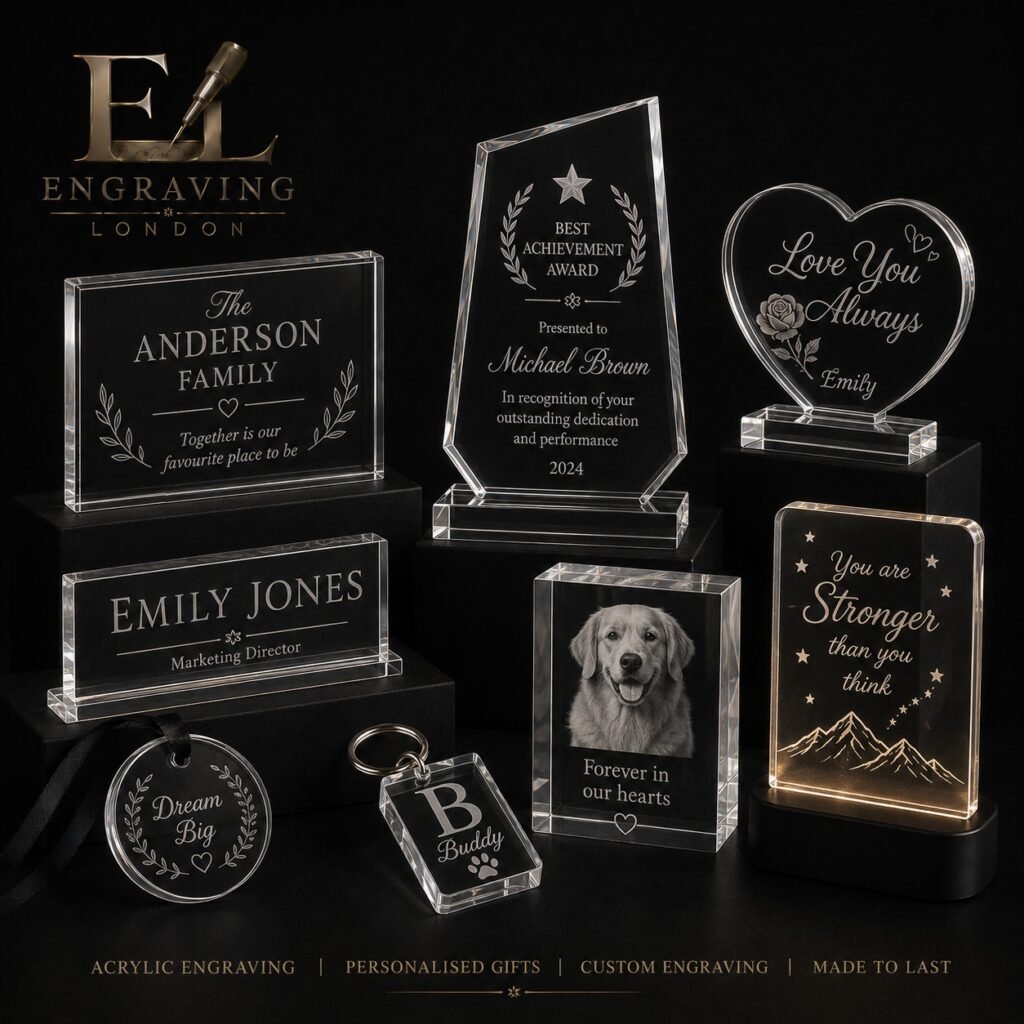 Acrylic Engraving London