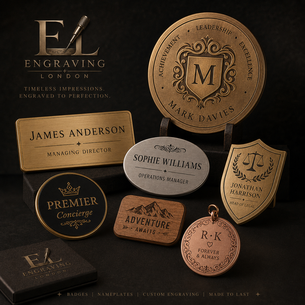 Badge Engraving London