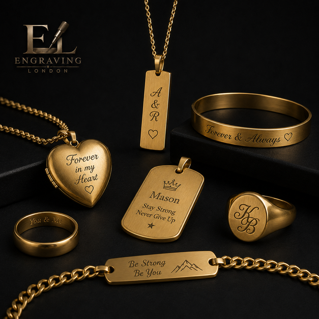 Gold engraving London