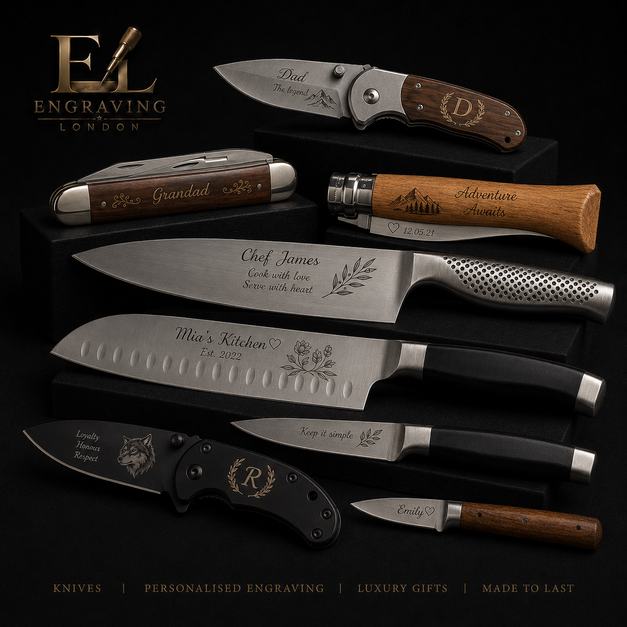 Knife engraving London