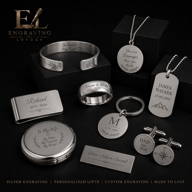 Silver engraving London