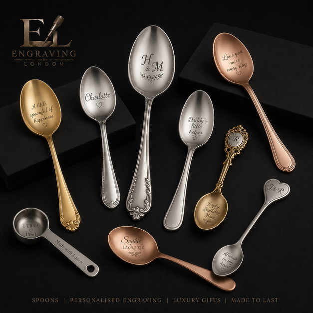 Spoon engraving London