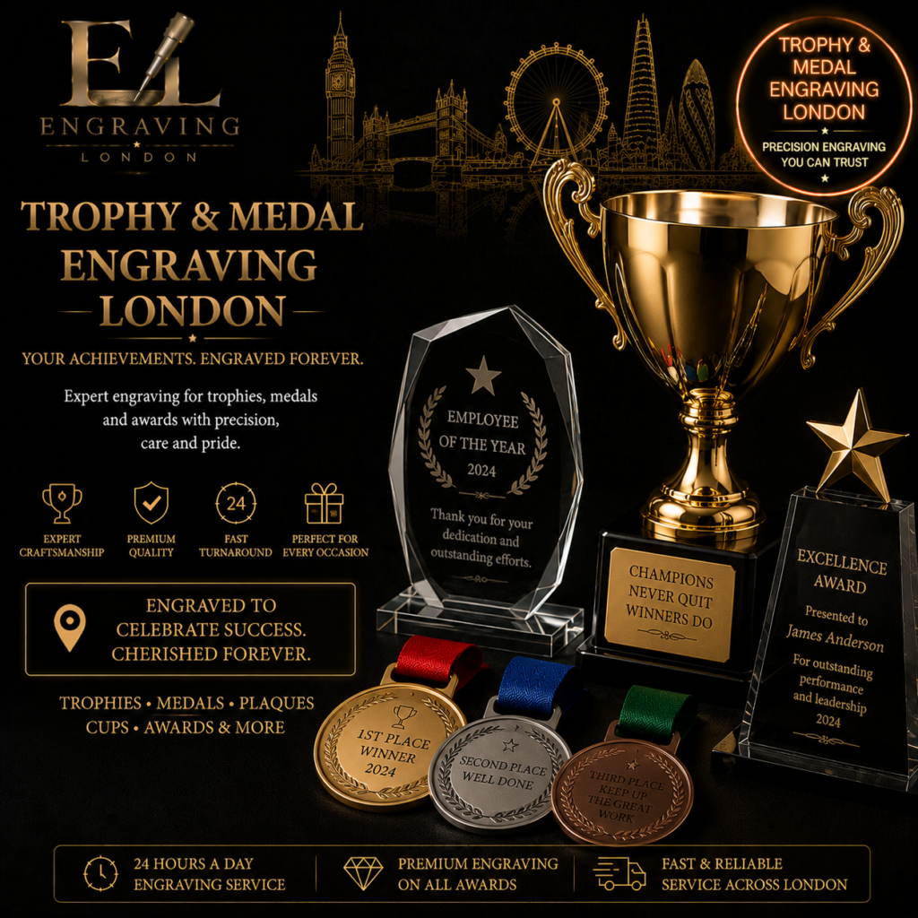 Trophy and Medal Engraving London